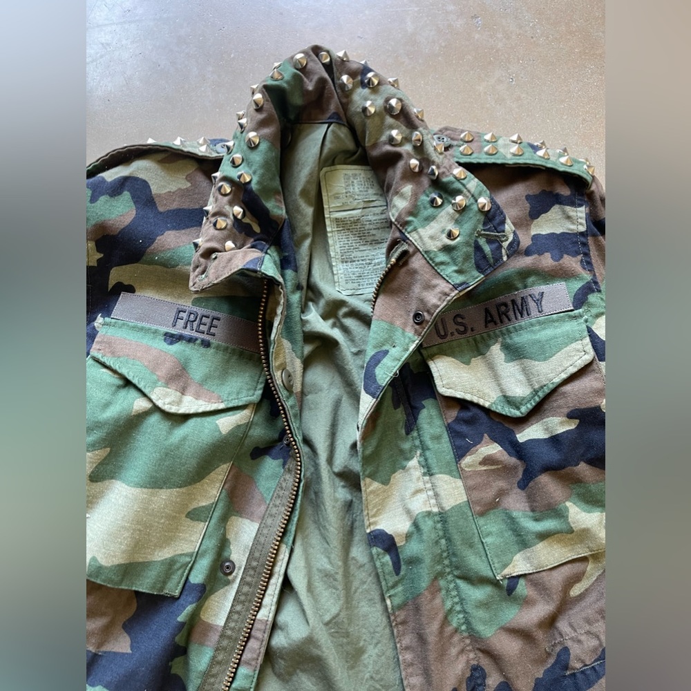 U.S. Army Combat Uniform Custom Jacket Camouflage… - image 2